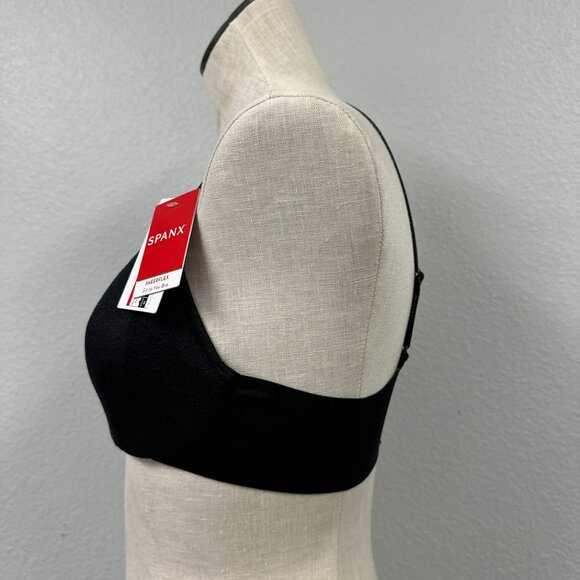 Spanx Sheerflex Fit To You Bra Small D-DD Very Black 30071r New With Tags - Picture 4 of 9